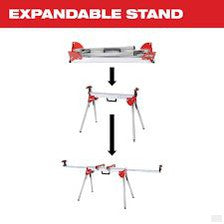 Milwaukee Folding Miter Saw Stand 48-08-0551