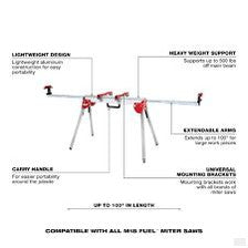 Milwaukee Folding Miter Saw Stand 48-08-0551