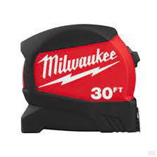 Milwaukee 30FT COMPACT WIDE BLADE TAPE MEASURE 48-22-0430