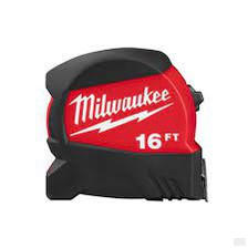 Milwaukee 16FT COMPACT WIDE BLADE TAPE MEASURE 48-22-0416