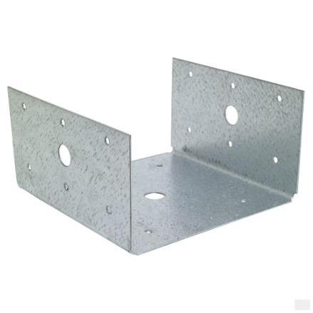 MiTek ZMAX Galvanized Post Base for 4x4 (D44-TZ) — Adam Tools INC.