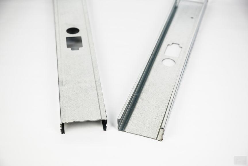 DASS 3-5/8" 25GA 18 mils Non-Load Bearing Steel Stud 1-1/4" Flange (362S125-18)