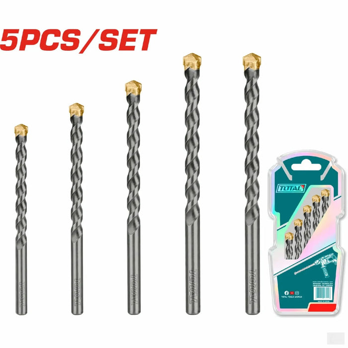 5 PCS Masonry Drill Bits Set