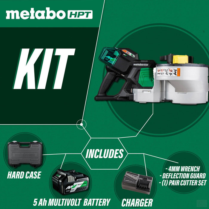 Metabo-HPT HPT-VB3616DAQA 36V Rebar Bender/Cutter Kit