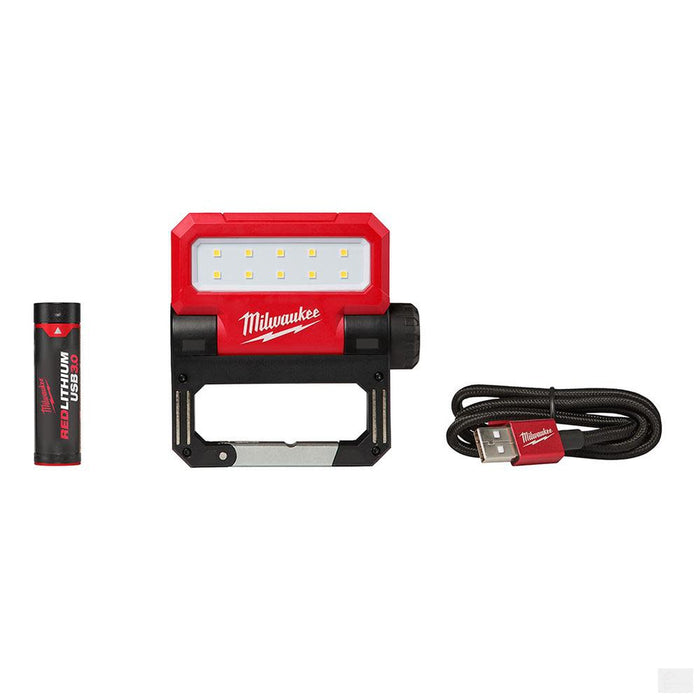MILWAUKEE USB Rechargeable ROVER™ Pivoting Flood Light [2114-21]