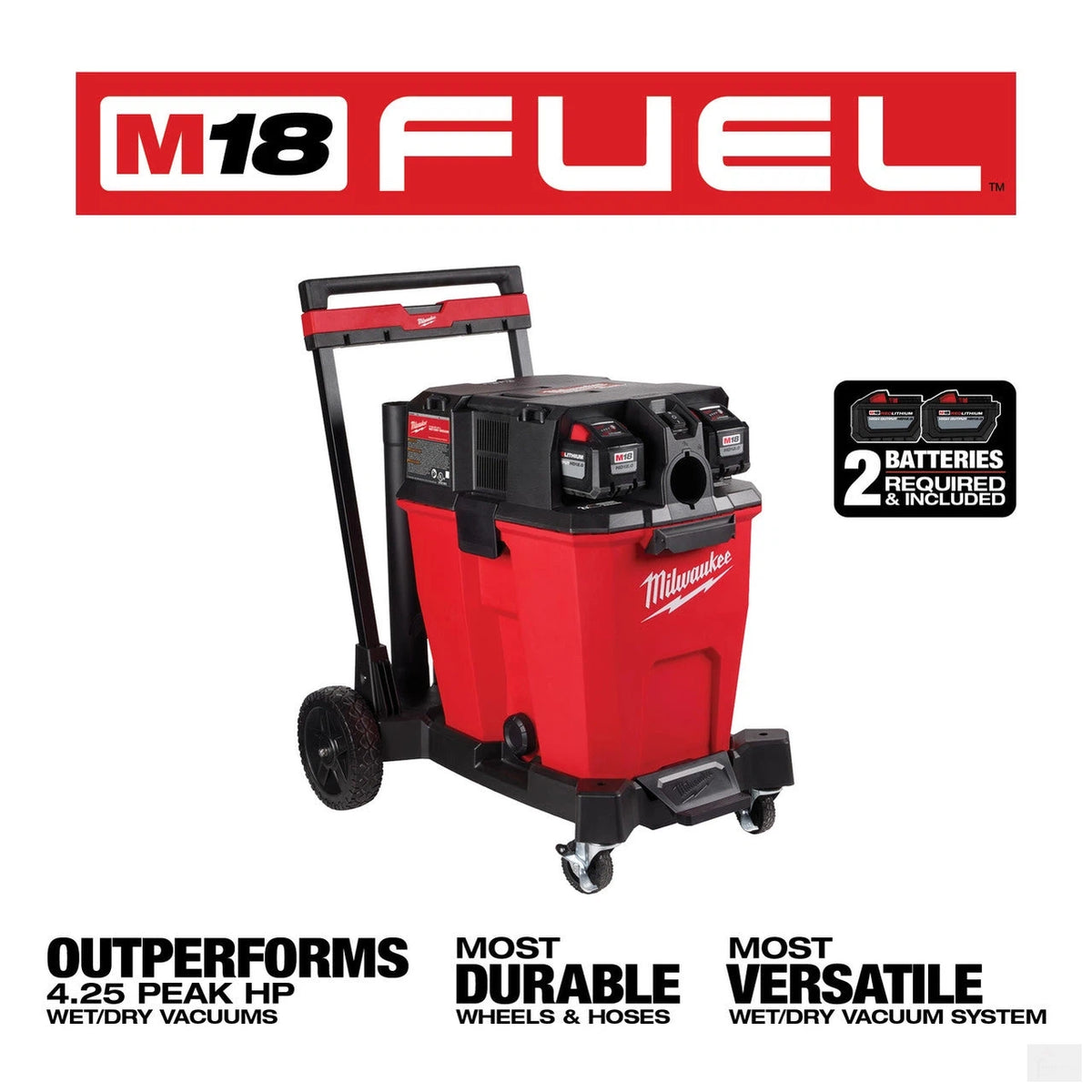 Milwaukee 2 gallon shop vac deals