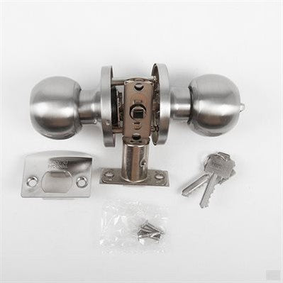 TOUGH GUARD Door Lock Knob Entry Stainless Steel [100100]