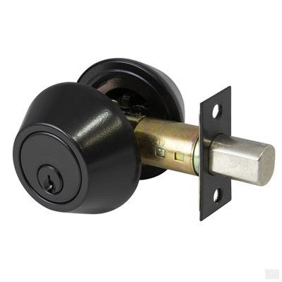 TOUGH GUARD Door Lock Double Cylinder Deadbolt Black [100603]