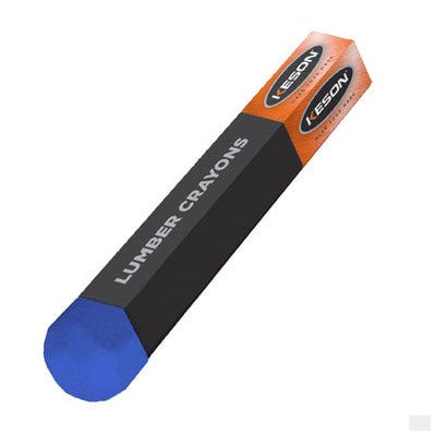 KESON Lead Free Waterproof Permanent Markers Lumber Crayons (12 pck) - Blue