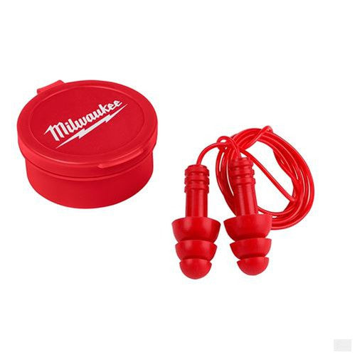 MILWAUKEE 3PK Reusable Corded Ear Plugs [48-73-3151]