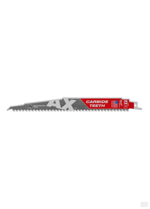 MILWAUKEE The AX with Carbide Teeth SAWZALL Blade 9 5T [48-00-5226]