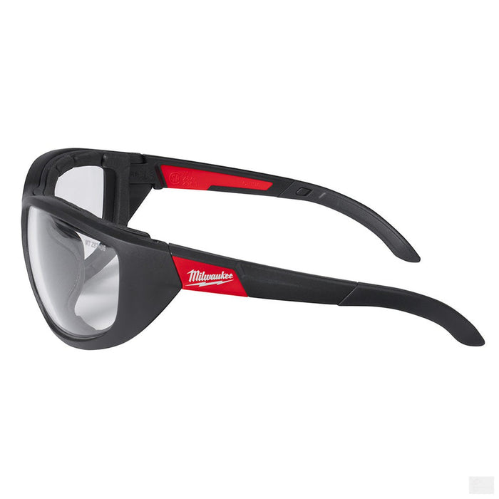 MILWAUKEE Clear High Performance Safety Glasses with Gasket [48-73-2040]