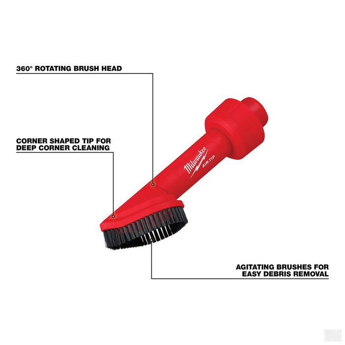 MILWAUKEE AIR-TIP Rotating Corner Brush Tool [49-90-2021]