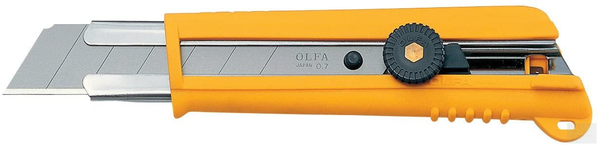 OLFA NH-1 25mm All-Over Rubber Grip Extra Heavy-Duty Utility Knife [9043]