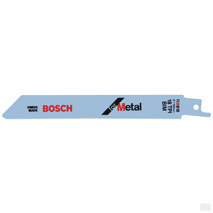 BOSCH 6" 18 TPI Metal Reciprocating Saw Blade [RM618]