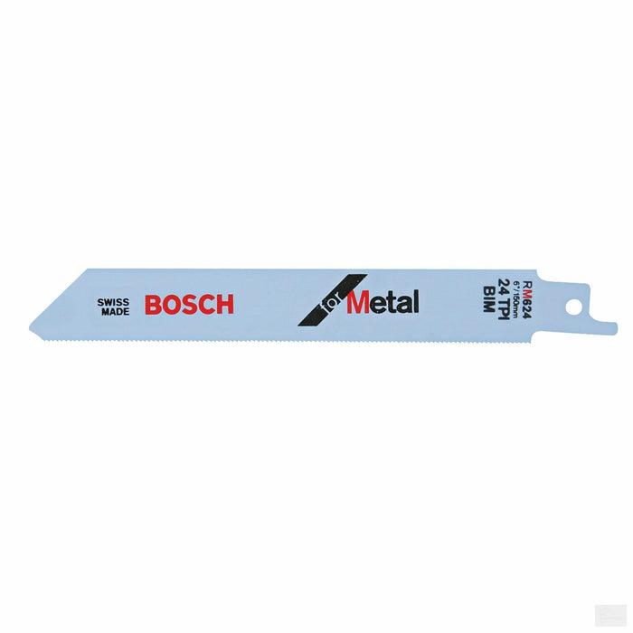 BOSCH 6" 24 TPI Metal Reciprocating Saw Blade [RM624]