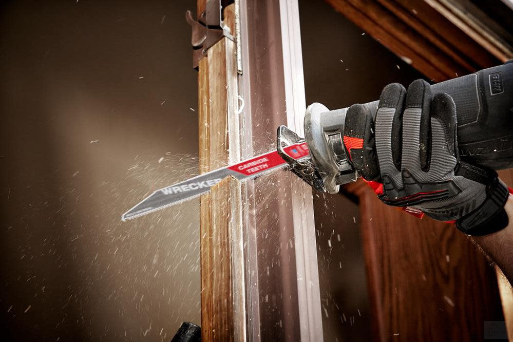 MILWAUKEE 9" 6 TPI THE WRECKER™ with Carbide Teeth SAWZALL® Blade 1PK [48-00-5242]