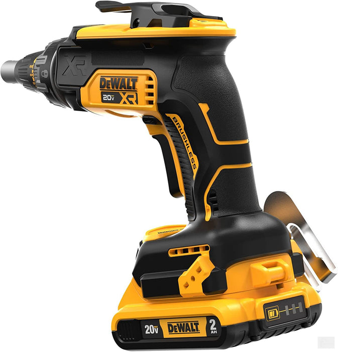 DEWALT DCF630D2 20V Max Drywall Screwgun with (2) 2Ah Batteries and Charger