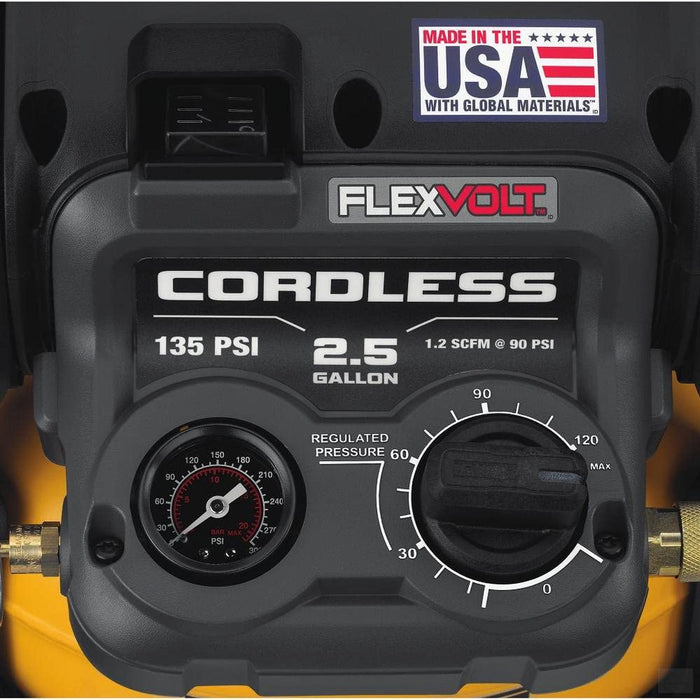 DEWALT 60V MAX* FLEXVOLT® Gallon Cordless Air Compressor Kit