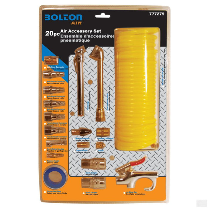 TOOLWAY Bolton Air 22-Piece Air Accessory Set [777279]