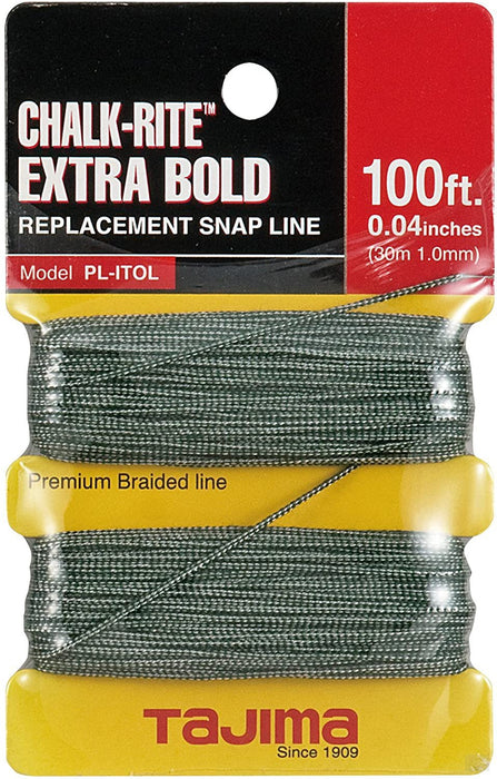 TAJIMA Chalk-Rite® Replacement Line Extra Bold 1 mm x 100ft [PL-ITOL]