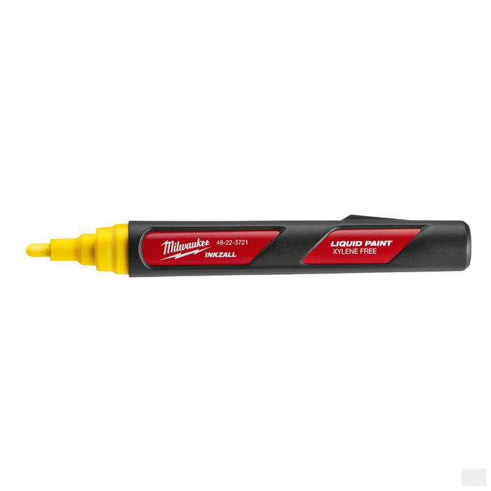 MILWAUKEE INKZALL™ Yellow Paint Marker [48-22-3722]