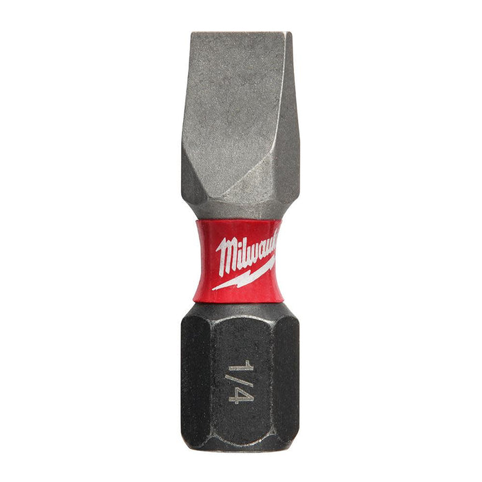 MILWAUKEE SHOCKWAVE™ 2-Piece Impact Slotted 1/4 in. Insert Bits [48-32-4418]