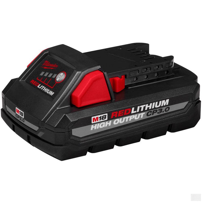 MILWAUKEE M18 18 Volt Lithium-Ion Cordless Red Lithium High output CP3.0 Battery [48-11-1835]