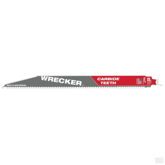 MILWAUKEE 12" 6 TPI THE WRECKER™ with Carbide Teeth SAWZALL® Blade 1PK [48-00-5243]