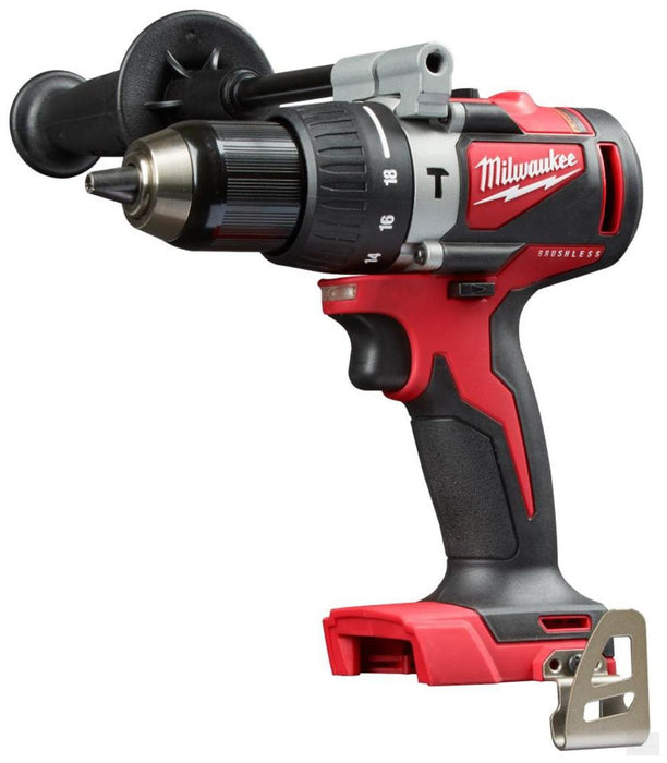 MILWAUKEE M18 Brushless 2-Tool Combo Kit, Hammer Drill/ 3-Speed Impact Driver [2893-22]
