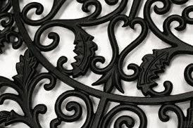 Nuvo Iron Cast Aluminum Rectangle Decorative Gate Fence Insert ACW61 - 15 in x 24 in