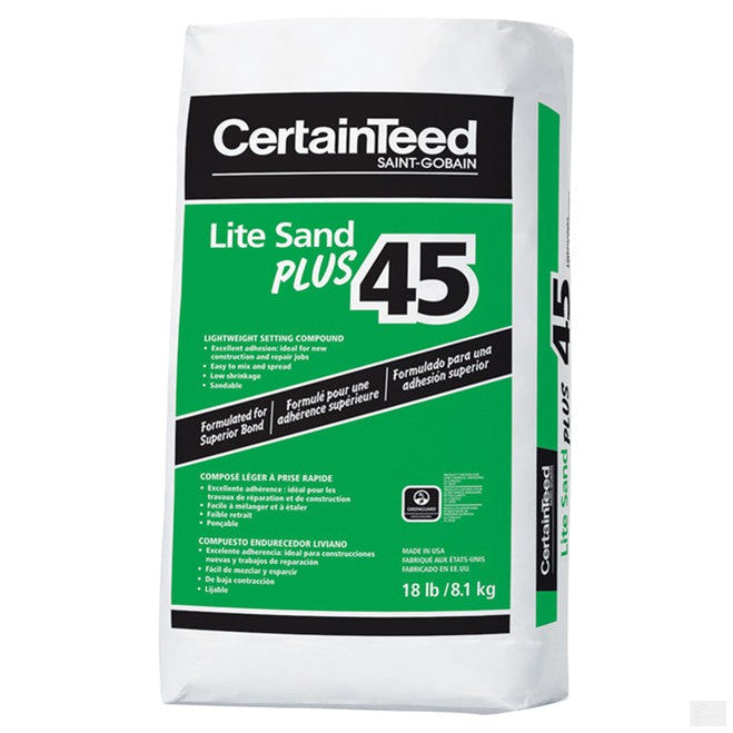 CertainTeed Lite Sand Plus Lightweight Setting Compound 45