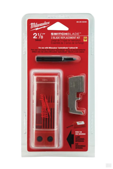 MILWAUKEE 2-1/8 in. SwitchBlade™ 3 Blade Replacement Kit [48-25-5240]