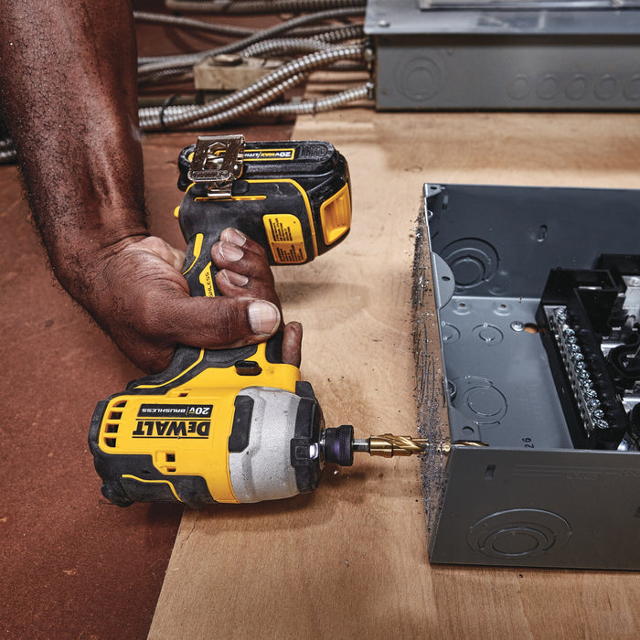 DEWALT Atomic 20v MAX Brushless Cordless Compact 1/4 IN. Impact Driver (Tool Only) [DCF809B]
