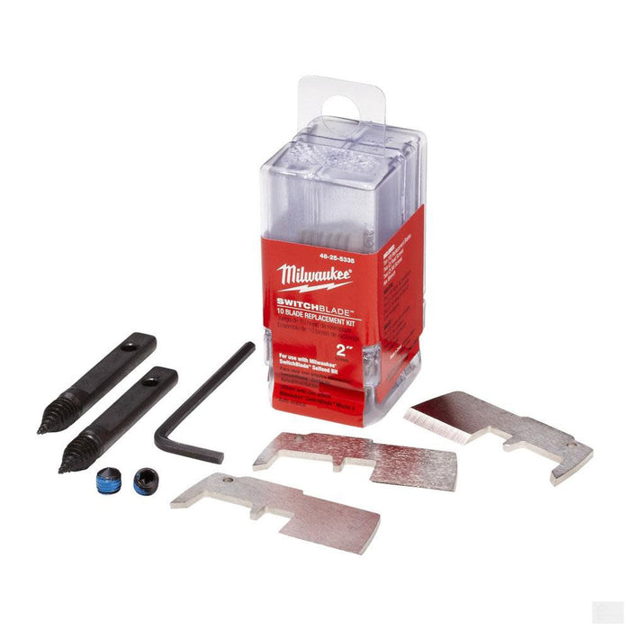 MILWAUKEE 2 in. SwitchBlade™ 10 Blade Replacement Kit [48-25-5335]