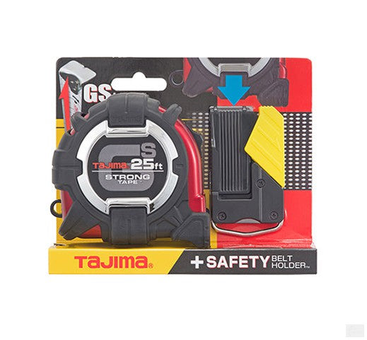 TAJIMA GS Lock™ Tape Measure 25 ft [GSSF-25BW]