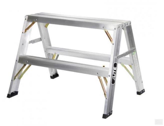 Lite 2' Aluminum Heavy Duty Sawhorse Ladder [LP-7021]