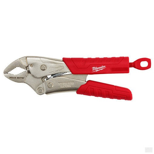 MILWAUKEE 7" Curved Jaw Locking Pliers With Maxbite And Durable Grip [48-22-3707]