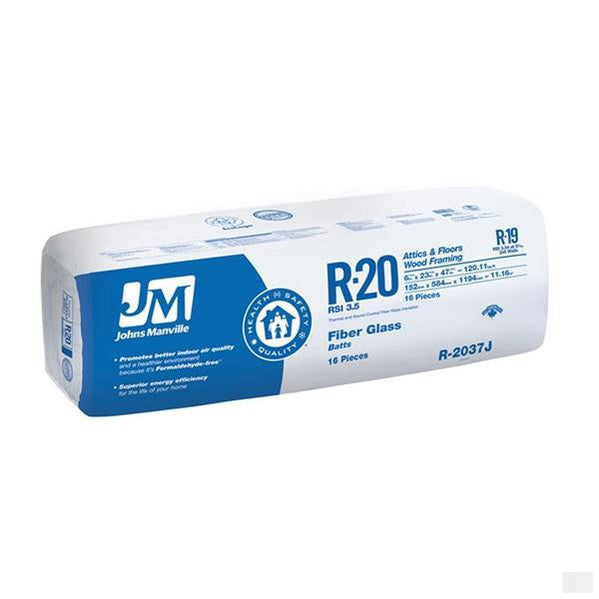 Johns Manville Fiberglass Insulation R-20 23
