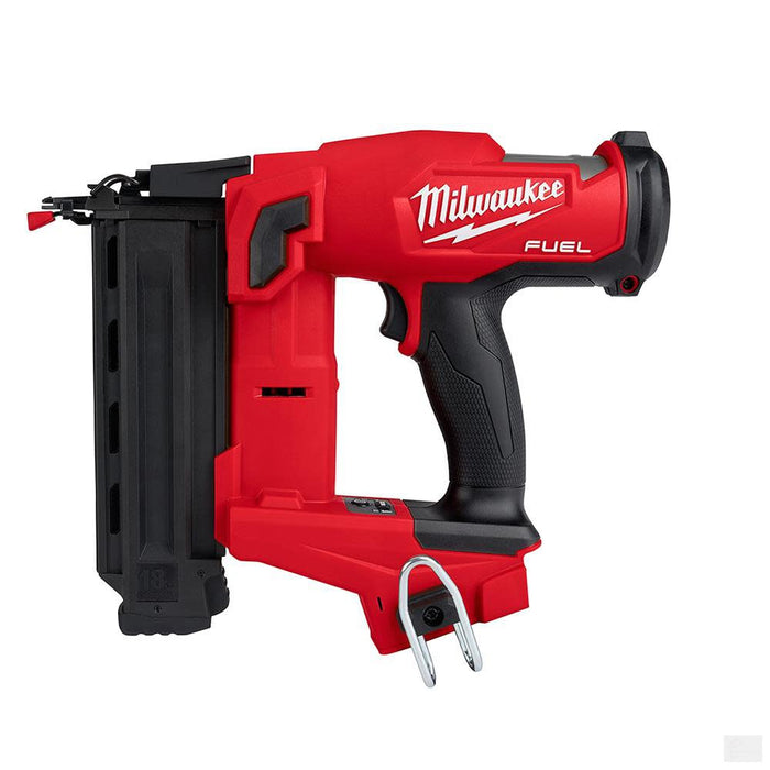 MILWAUKEE M18 FUEL 18 Volt Lithium-Ion Brushless Cordless 18 Gauge Brad Nailer - Tool Only [2746-20]