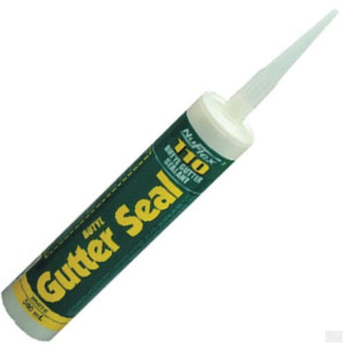 Nuflex 110 Butyl Gutter Sealant Caulk 300ML - White — Adam Tools INC.