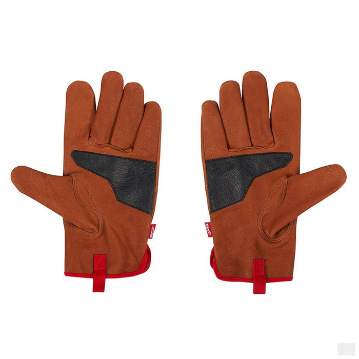 MILWAUKEE Goatskin Leather Gloves - L [48-73-0012]
