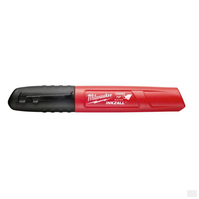 MILWAUKEE INKZALL™ Medium Chisel Black Marker [48-22-3103]