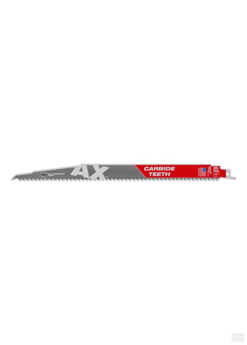 MILWAUKEE The Ax™ with Carbide Teeth SAWZALL™ Blade 12 in. 5T [48-00-5227]